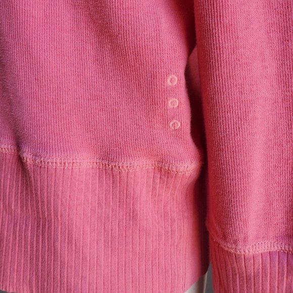 Jag Jeans Pink Comfy Sweatshirt / Sweater V Neck - Picture 4 of 6